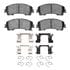 R1 Concepts Ceramic Disc Brake Pad Set 2551-1736-02