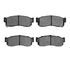 R1 Concepts Ceramic Disc Brake Pad Set 2552-0275-00
